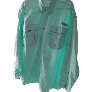 Columbia PFG XL Casual Button Down Shirt Lightweight Outdoor